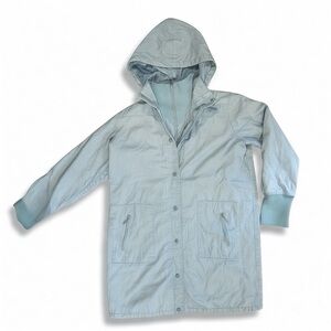 Vintage Willow Lane Women’s Insulated Hooded Winter Coat Blue Size Medium Jacket